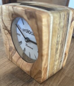 Tischuhr- Hand made