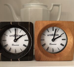 Tischuhr - Hand made
